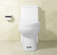 Siphon Flushing One piece  Ceramic Toilet T0801-A
