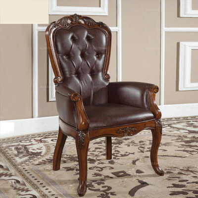 Solid wood chair F96402