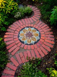 Herb Garden Mosaic HYZ-14002