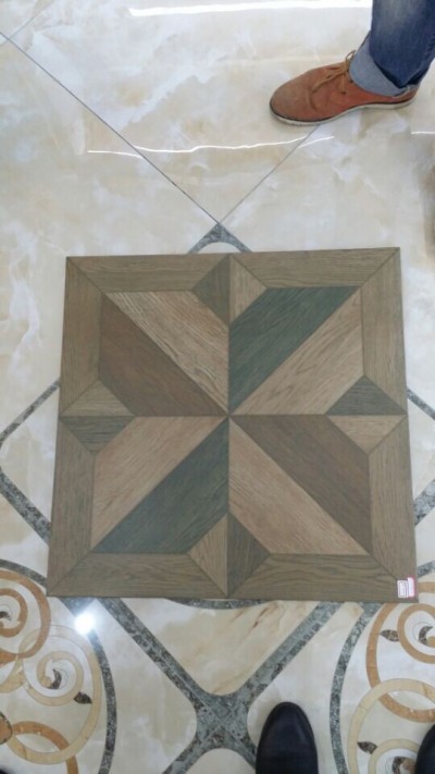 Classical Wood Pattern Ceramic tile 600X600mm CZ-006
