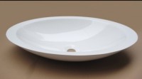 600x350x105mm Artficial stone Bathroom Basin Lv-9005