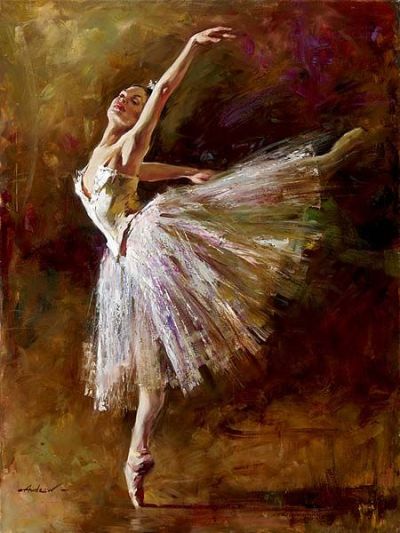 Fascinating ballet dancer Painting YH-14004