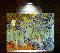 cymbidium Van Gogh oil painting YH-14019