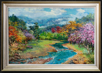 Beautiful landscape oil painting YH-14022