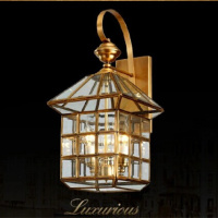 Vintage Golden Lamp