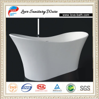 Resin Stone Freestanding Bathtub Lv-8614