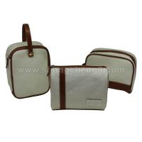 H-0006 Compact Design Travel Cosmetic Travel Toiletry Bag Kit Set with metal