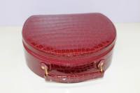 C-0004 red fahsion big cosmetic case make up tools storage