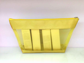 W-0007 Simple, generous net bag cosmetic packing bag factory prodcuse custom design size and color