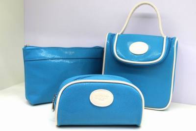 Z-0012 Classical cosmetic bag delicate hand bag fashion leather bag generous design