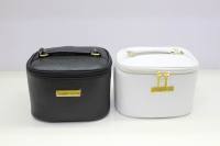 D-0023 Litchi grain leather handbag fashion cosmetic bag practical design