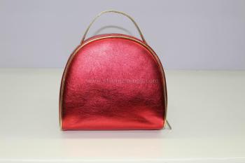 D-0027 Bright leather handbag new cosmetic handbag shopping bag fashion design