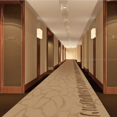 Abstract design hand made commercial corridor carpets