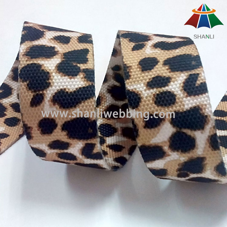 printed polyester webbing