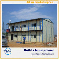 TPA-KH24 Eco-Friendly Slope Roof Steel Prefab House 