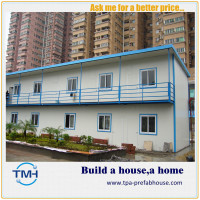 TPA-FH14 Double Roof Prefabricated Bungalow House 