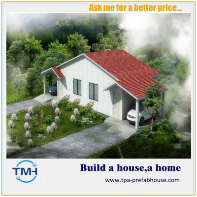 TPA-V17 Flexible Design Small Steel Villa House For Farm  