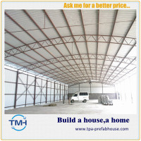 Slope-Roof Prefab Storage Steel Structure