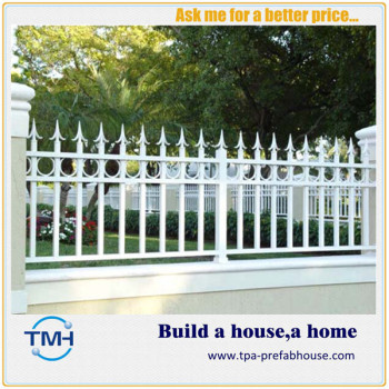 TPA-F7 Powder Coated Galvanized Steel Security Fence  
