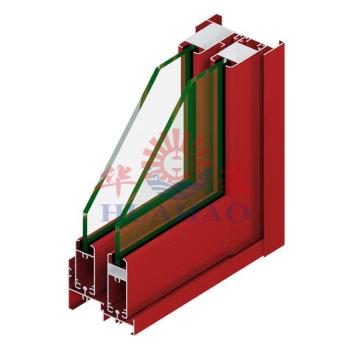 72A Series Aluminium Sliding window Profile (Single Glass)