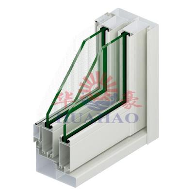 87A Series Sliding Aluminium Profile (Single Glass)