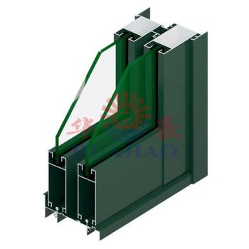 90 Series Aluminium Sliding Window Profile (Single Glass)
