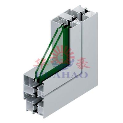 Aluminium 55A within casement window insulation series profile