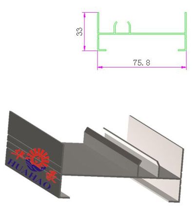 6063/6061 Art Aluminium Door Profile