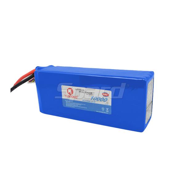 Aerial photograph drone lithium polymer battery 22.2V, 10000mAh YT5008