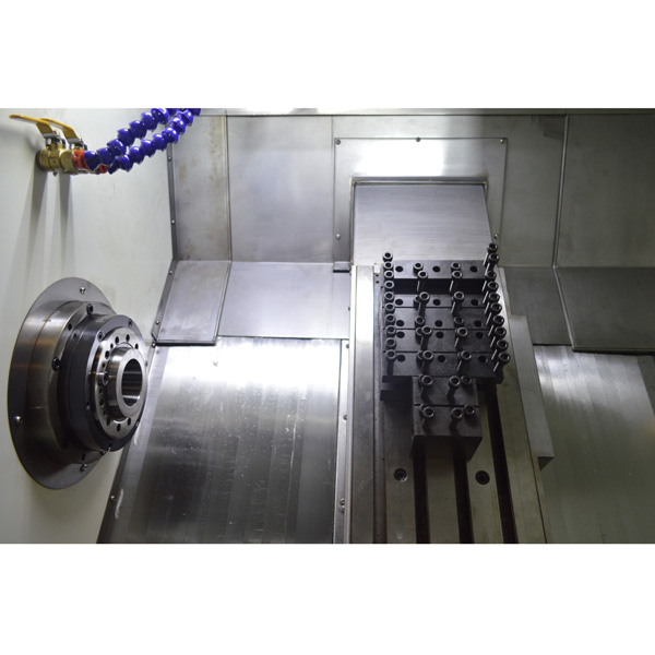 2-axis gang type cnc lathe machine CFG46   