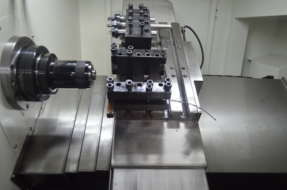 2-axis gang type cnc lathe machine CF36