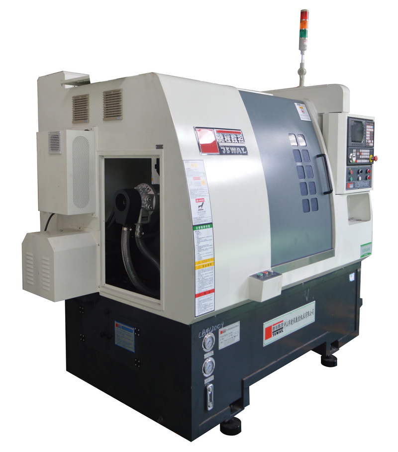 2-axis gang type cnc lathe machine CFG46