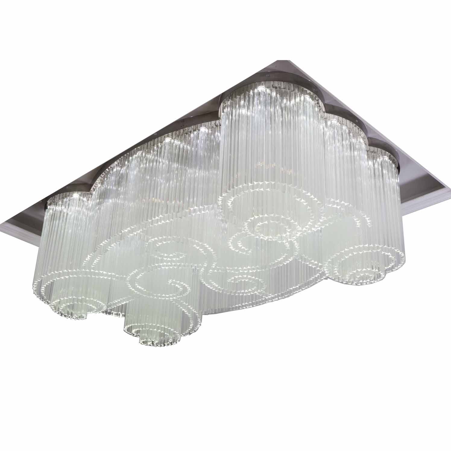 acrylic crystal chandelier manufacturers modern for lobby EME LIGHTING